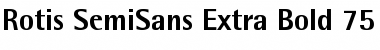 Download RotisSemiSans ExtraBold Font