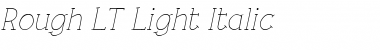 Download Rough LT Font