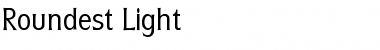 Roundest-Light Regular Font