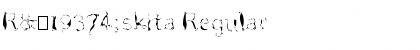 R䮮skita Regular Font