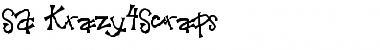SA-Krazy4Scraps Regular Font