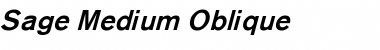 Sage Medium Font Sage Medium Font