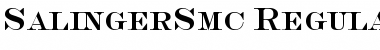 SalingerSmc Regular Font