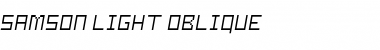 Download Samson Light Oblique Font Download Samson Light Oblique Font