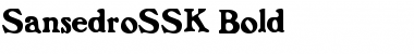 SansedroSSK Bold Font