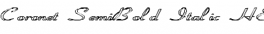 Download Coronet-SemiBold-Italic HE Font Download Coronet-SemiBold-Italic HE Font