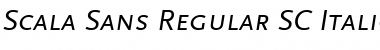 Scala Sans Regular Italic