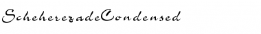 ScheherezadeCondensed Regular Font