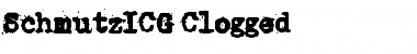 SchmutzICG Clogged Font