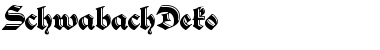 Download SchwabachDeko Font Download SchwabachDeko Font