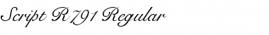 Download Script-R791 Font