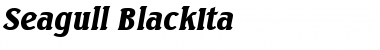 Download Seagull-BlackIta Font