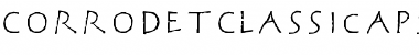 Download CorrodetClassicaps Font Download CorrodetClassicaps Font