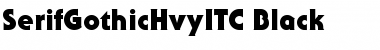 Download SerifGothicHvyITC Font