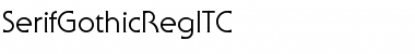 SerifGothicRegITC Font