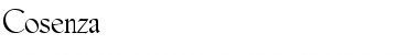 Download Cosenza Font Download Cosenza Font