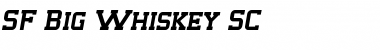 SF Big Whiskey SC Regular Font