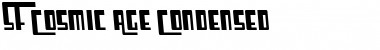 SF Cosmic Age Condensed Regular Font