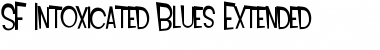 SF Intoxicated Blues Extended Regular Font