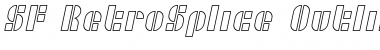 Download SF RetroSplice Outline Font Download SF RetroSplice Outline Font