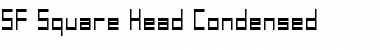 SF Square Head Condensed Regular