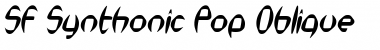 SF Synthonic Pop Oblique Font
