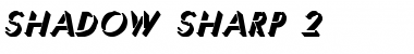 Shadow Sharp 2 Regular Font