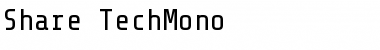 Download Share-TechMono Font Download Share-TechMono Font