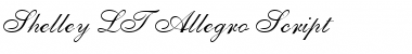 Download Shelley LT AllegroScript Font