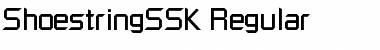 ShoestringSSK Regular Font