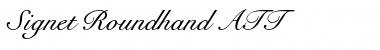 Download Signet Roundhand ATT Font
