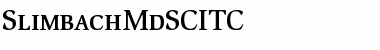 SlimbachMdSCITC Font