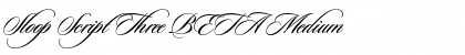 Sloop Script Three BETA Font