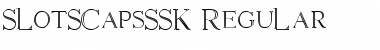 SlotSCapsSSK Regular Font