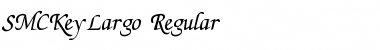 SMCKeyLargo Regular Font
