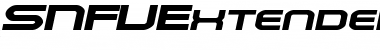 SNFUExtended Font