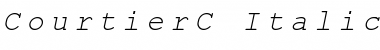 CourtierC Italic Font
