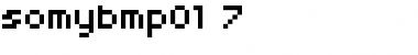 somybmp01_7 Regular Font