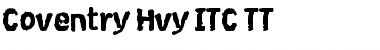 Download Coventry Hvy ITC TT Font Download Coventry Hvy ITC TT Font