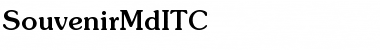 SouvenirMdITC Font