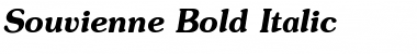 Souvienne Bold Italic