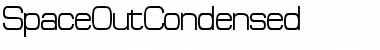 SpaceOutCondensed Regular Font