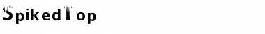 Download SpikedTop Font Download SpikedTop Font