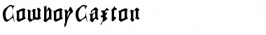 Download CowboyCaxton Font Download CowboyCaxton Font