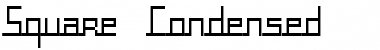 Square Condensed Font