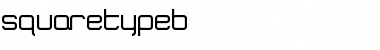 SquareType B Regular Font