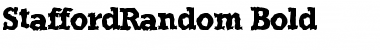 StaffordRandom Font