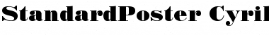 StandardPoster Font