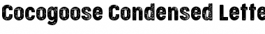 Cocogoose Condensed Letterpress Font