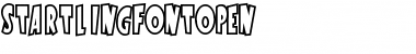 StartlingFontOpen Regular Font